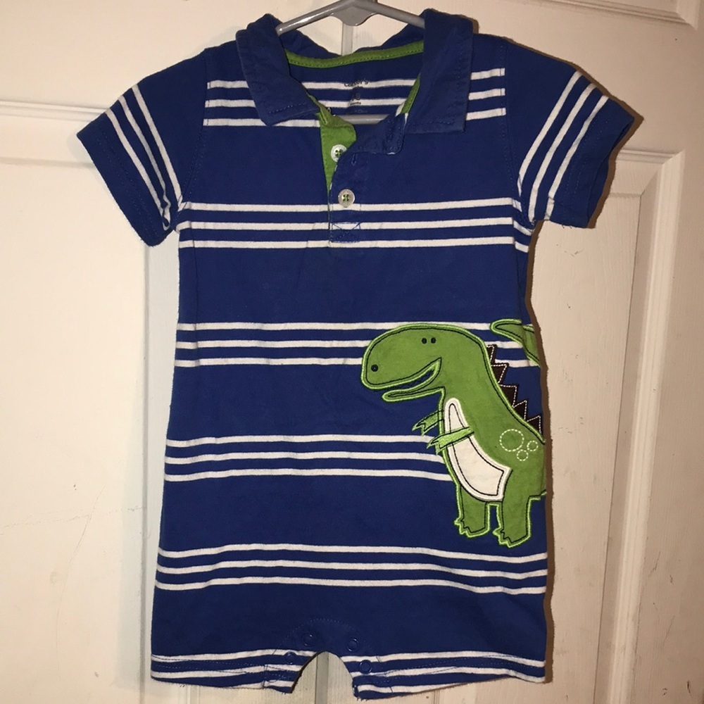 Infant Boy’s Carter’s Dinosaur Romper